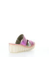 BESY357FLY PINK Wedge Sandals|BESY357FLY Chaussures �� Bout Rond in Rose